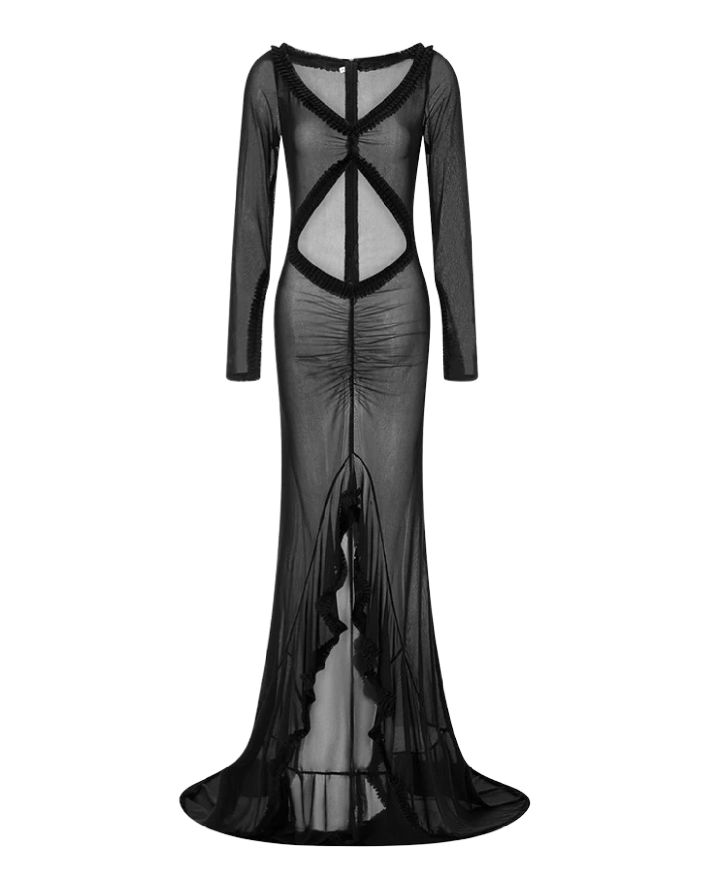 The Mirenna Sheer Maxi Dress