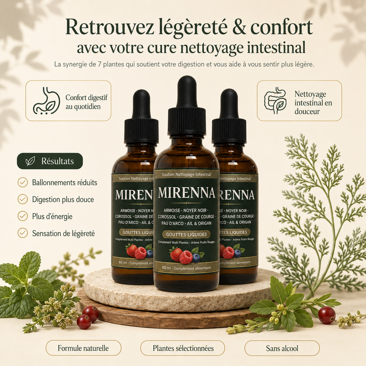 Mirenna® Nettoyage Intestinal
