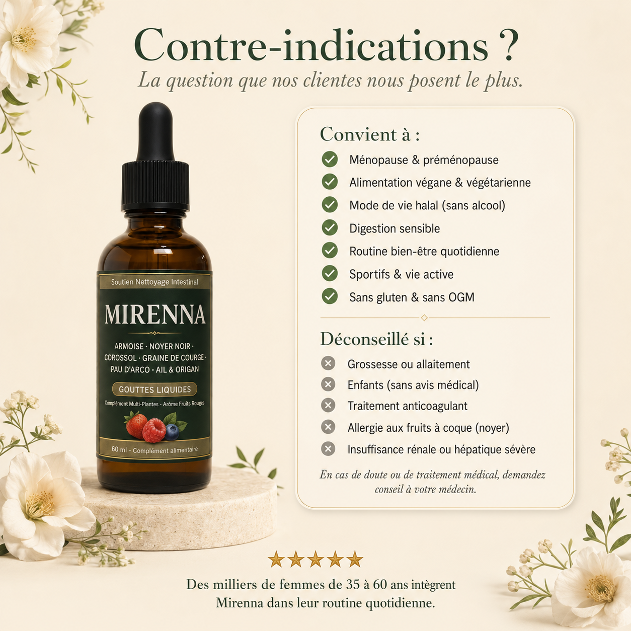 Mirenna® Nettoyage Intestinal