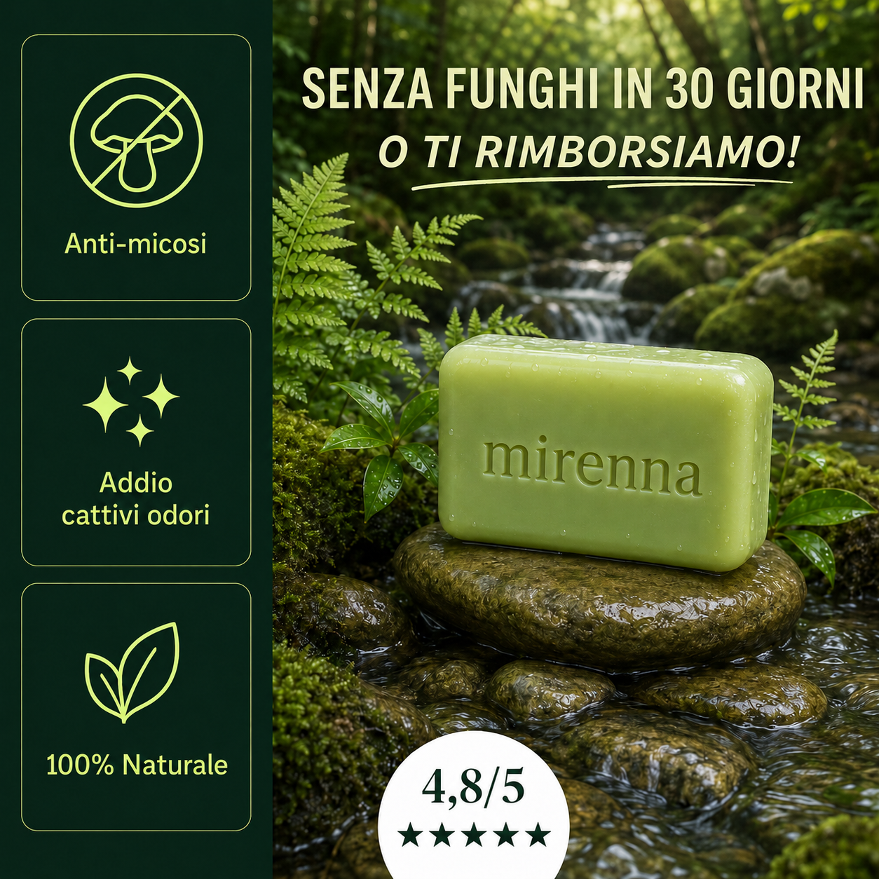 Mirenna® Sapone Purificante Antimicotico