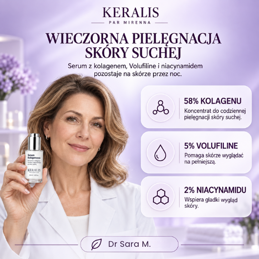 Serum Kolagenowe 58% do Skóry Suchej