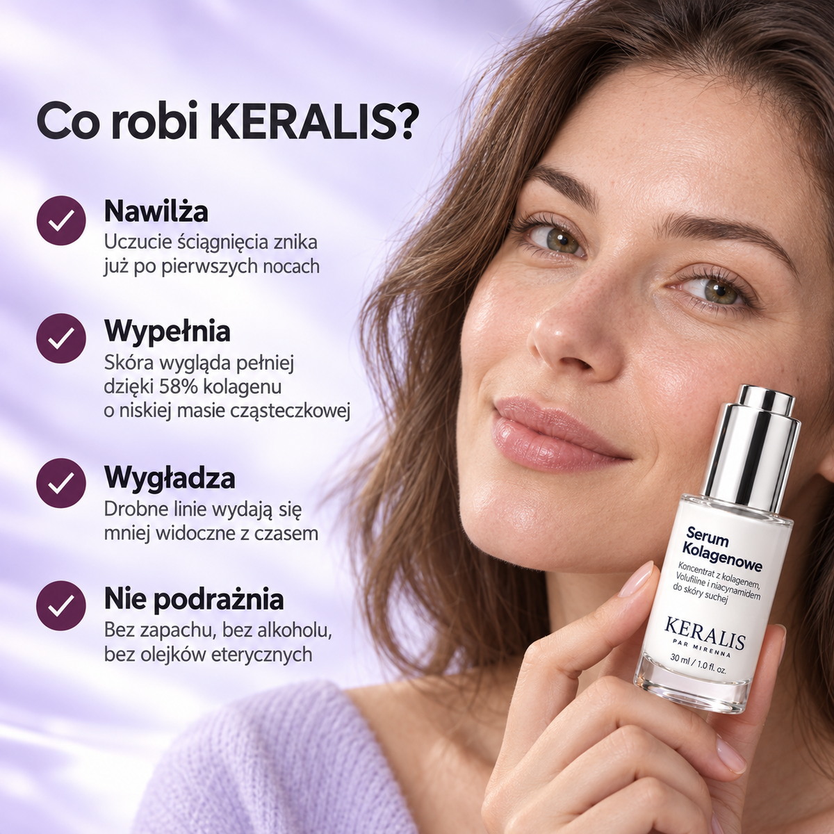 Serum Kolagenowe 58% do Skóry Suchej