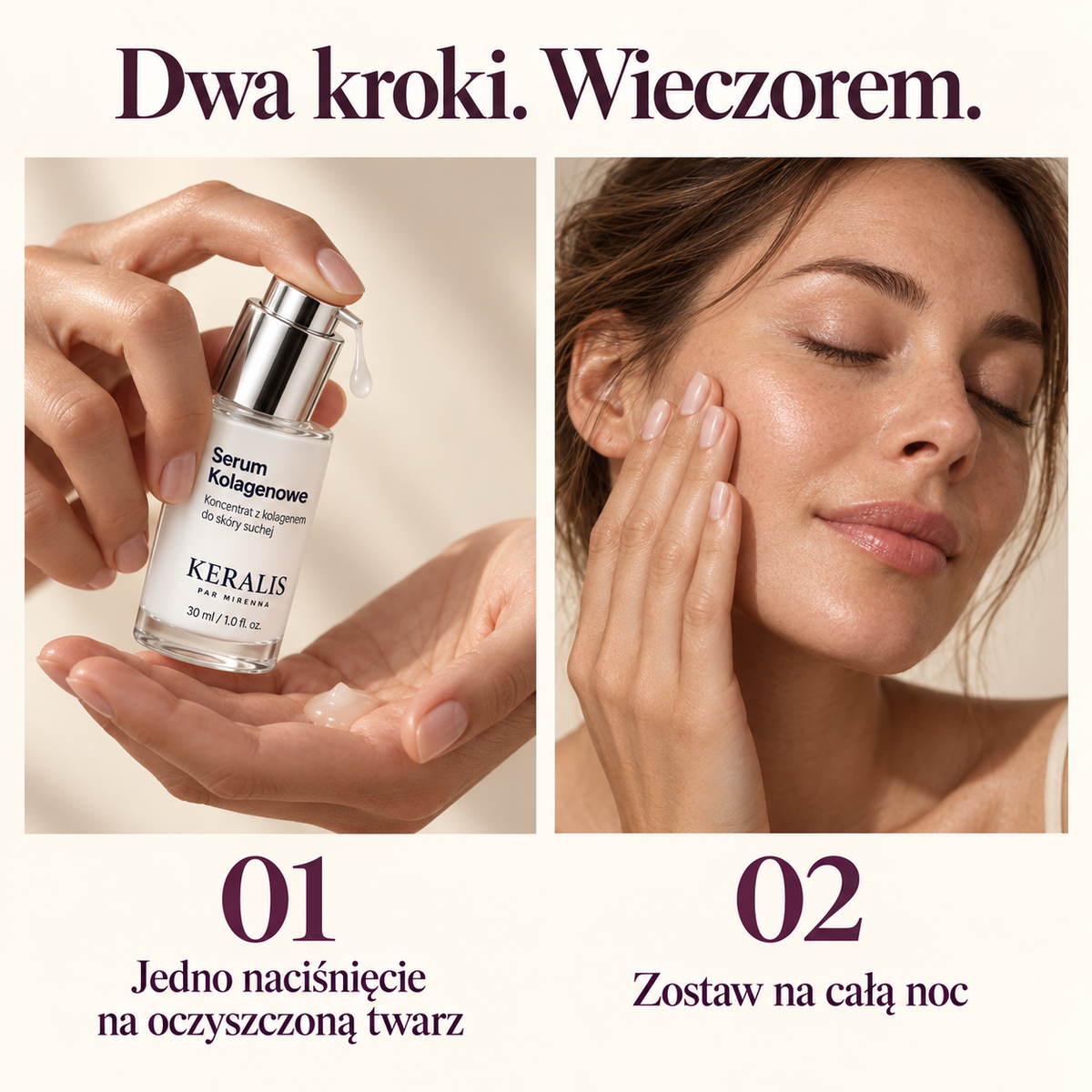 Serum Kolagenowe 58% do Skóry Suchej