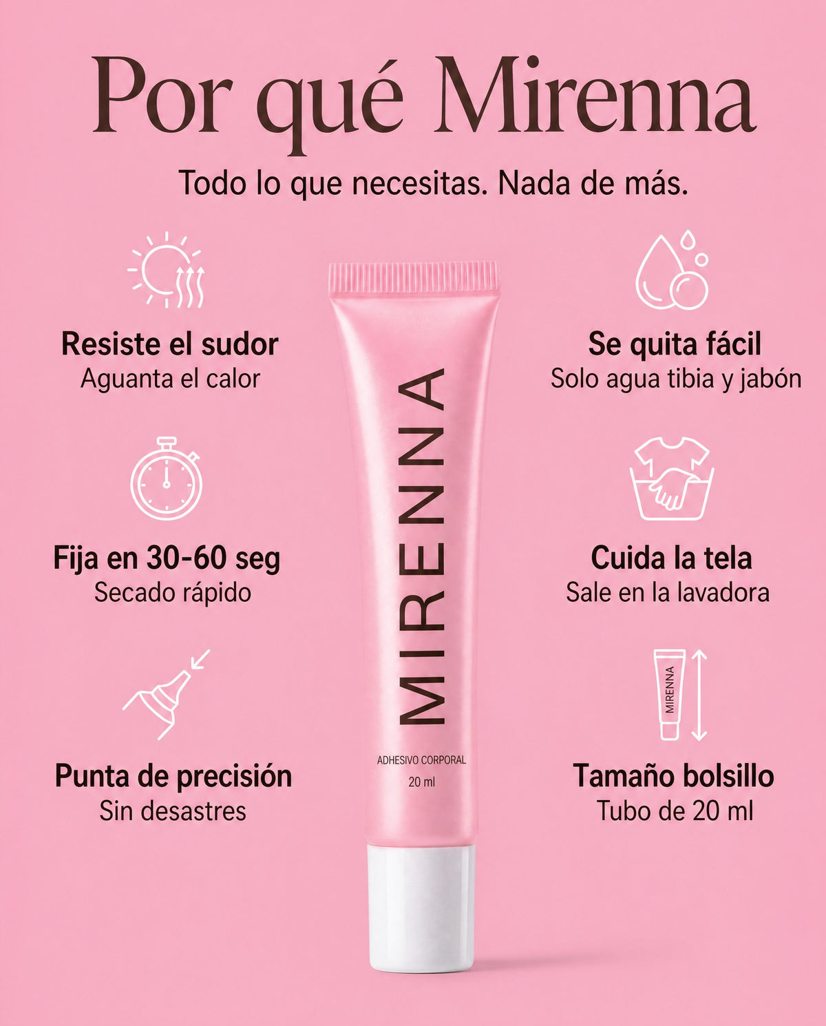 Por qué el Adhesivo Corporal Mirenna