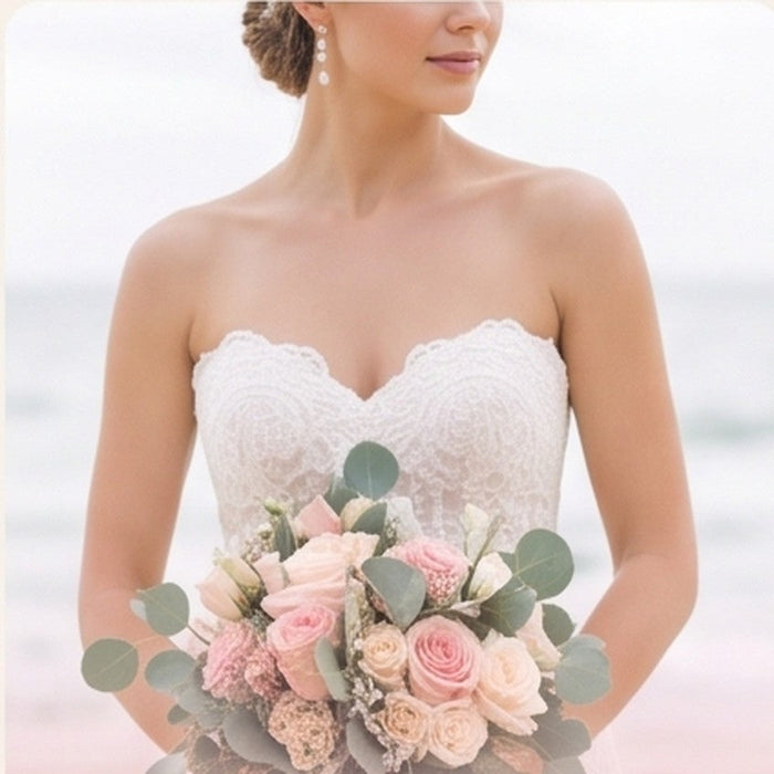 Vestidos strapless