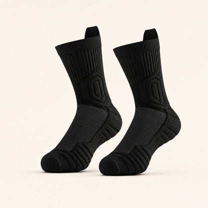 Calcetines de trabajo Mirenna acolchados, par negro