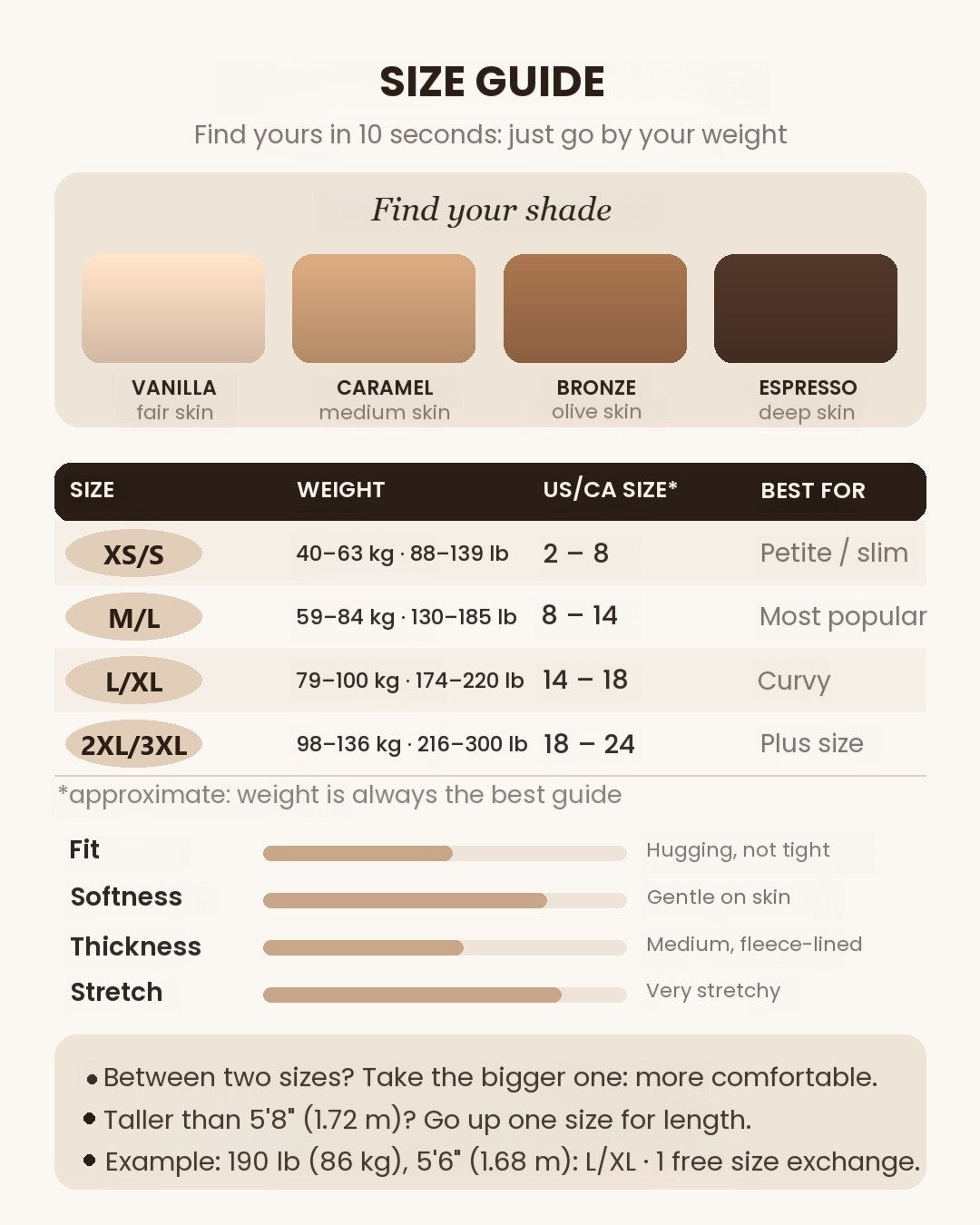 Size guide